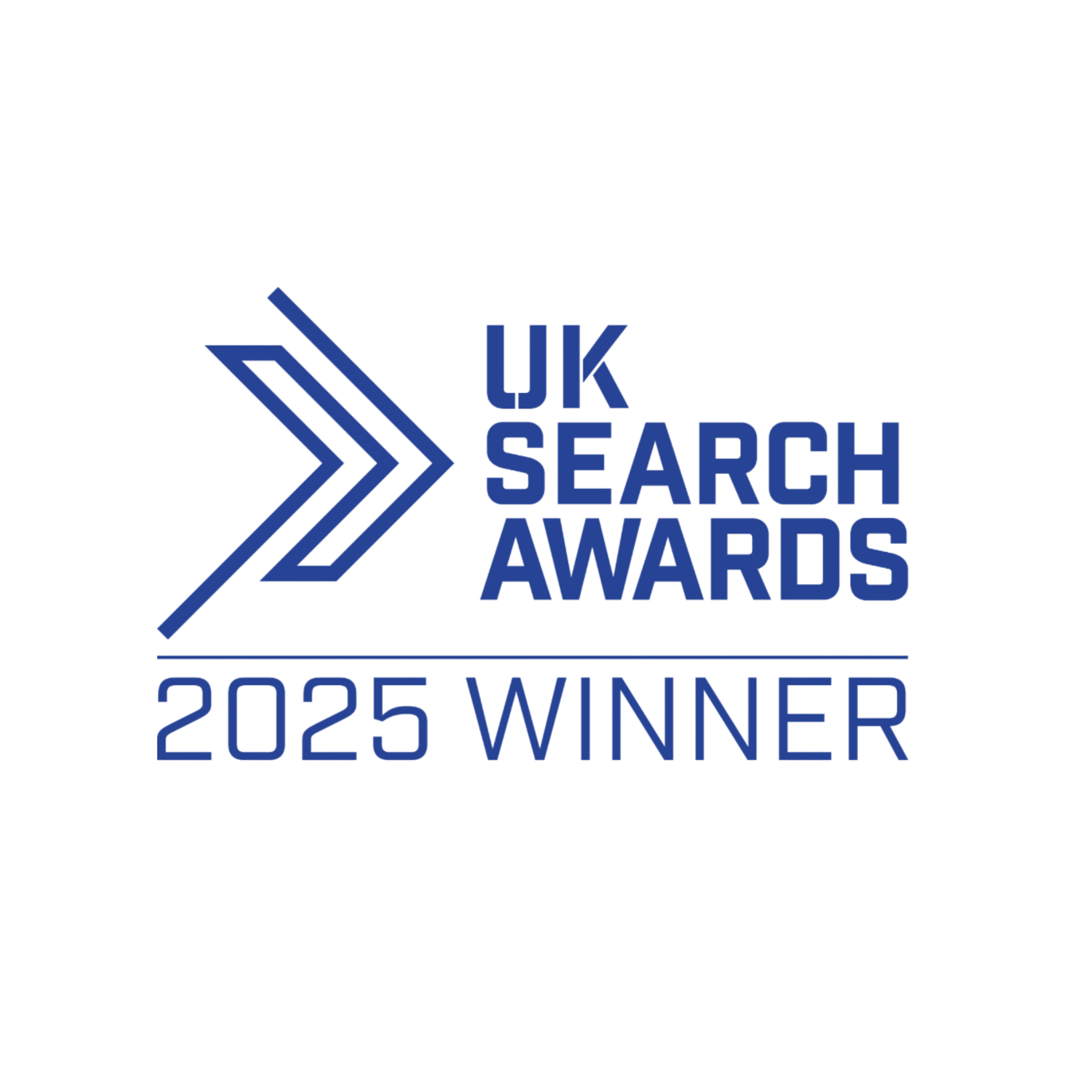 UK Search Awards 2025 Winner